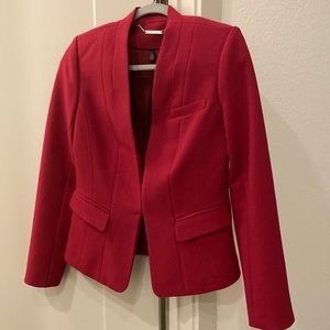 WHBM maroon blazer 4
